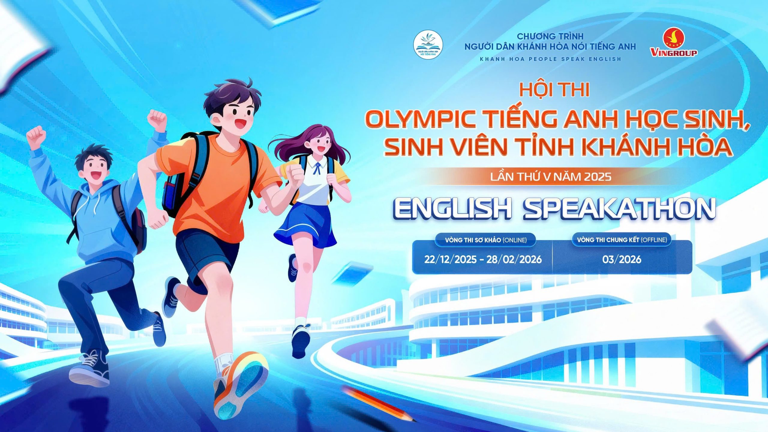 ENGLISH SPEAKATHON 2025 – DÁM NÓI LÀ DÁM WIN!