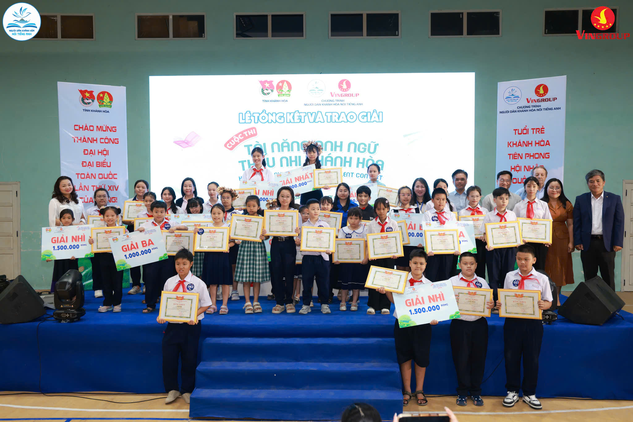 Gần 200 thí sinh tham gia vòng chung kết cuộc thi Tài năng Anh ngữ thiếu nhi Khánh Hòa